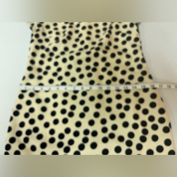 J. Crew Polka Dot Short Sleeve Shift Mini - Midi Dress - Picture 4 of 14